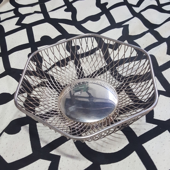 1950's real silver fruit bowl - Picture 2 of 3